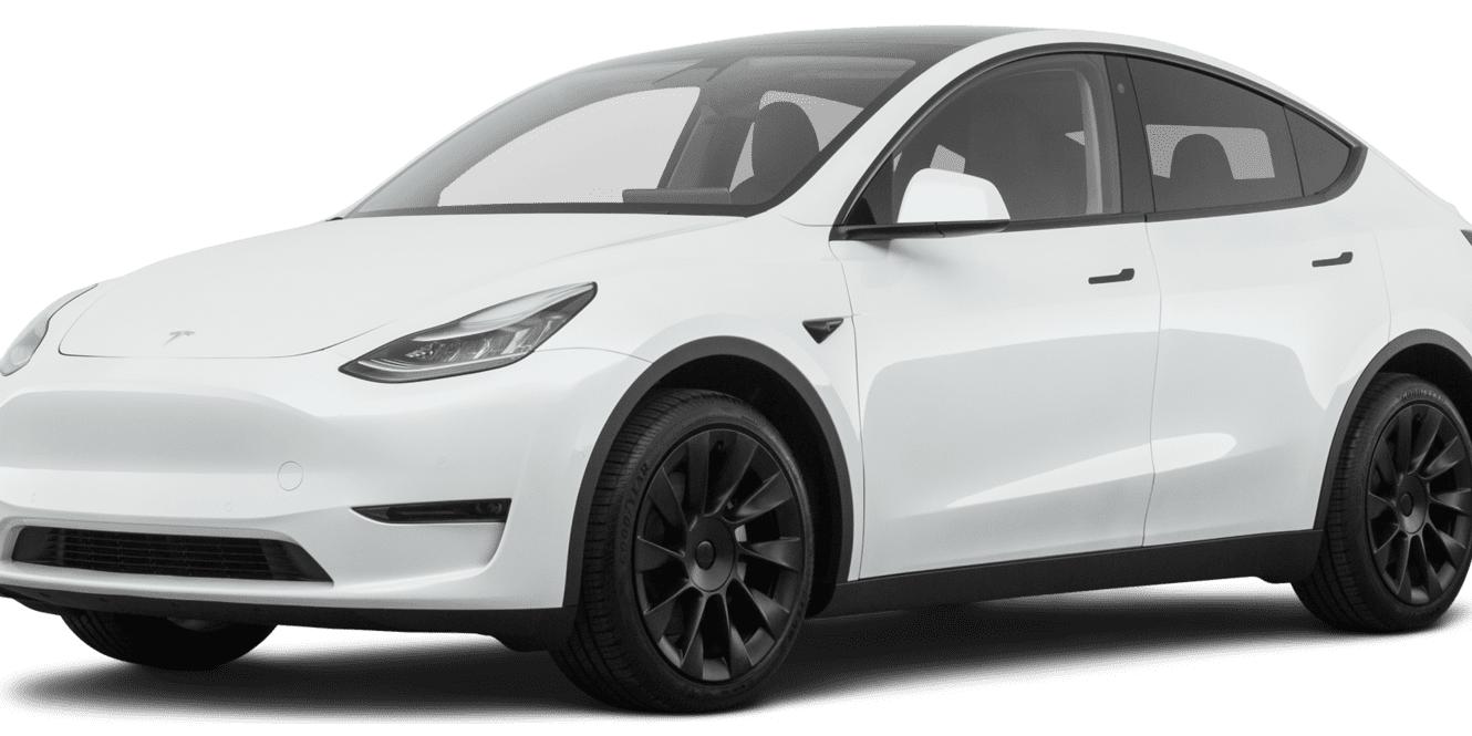 TESLA MODEL Y 2021 5YJYGDEE7MF068684 image